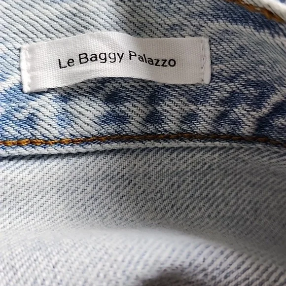 Frame Womens Le Baggy High Rise Palazzo Wide Leg Jeans 32 NWOT - Picture 8 of 8